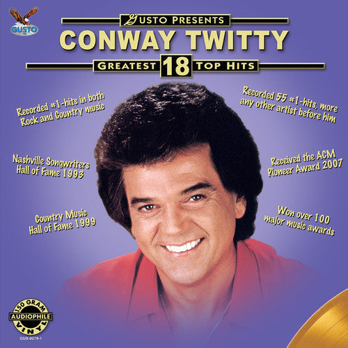Conway Twitty: Greatest 18 Top Hits { Record }