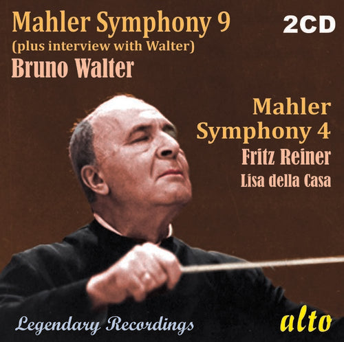 Walter, Bruno / Reiner, Fritz: Mahler: Symphony 9 (+interview) Symphony 4 - COMPACT DISCS