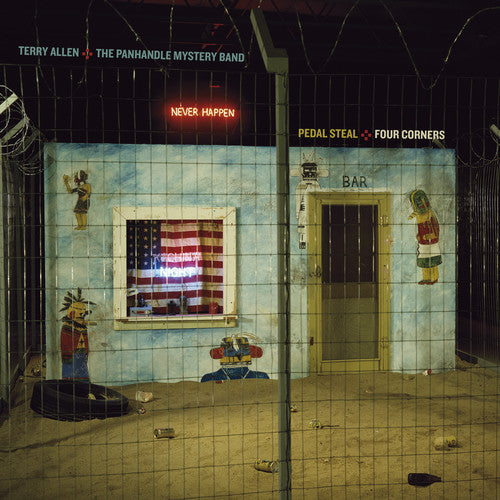 Terry Allen & The Panhandle Mystery Band- Pedal Steal + Four Corners (Blue) (Gate) (Wlp) ( LP )