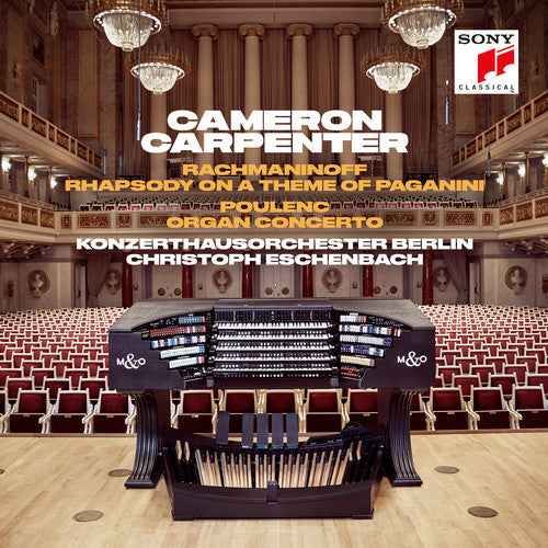 Poulenc / Carpenter / Konzerthausorchester Berlin: Rhapsody on a Theme of Paganini / Organ Concerto - COMPACT DISCS