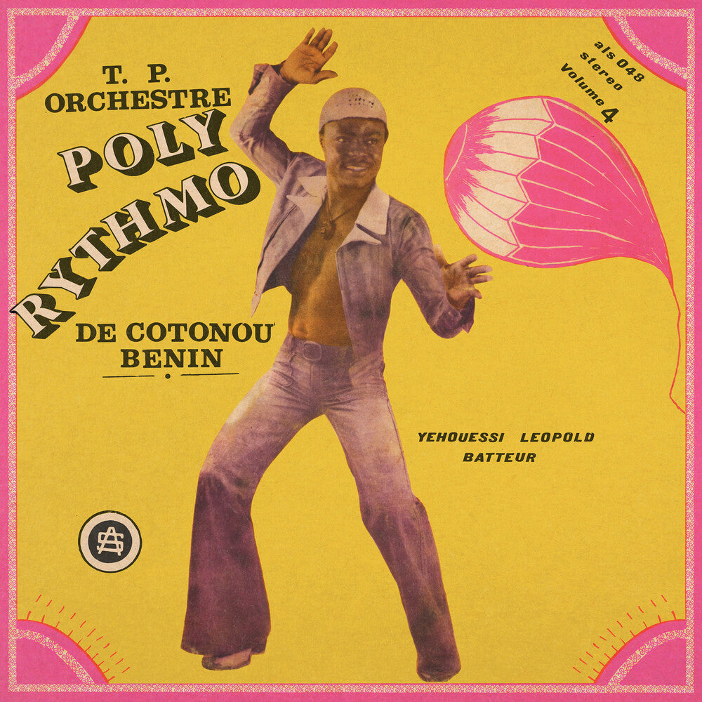 T.P. Orchestre Poly-Rythmo de Cotonou- Vol. 4 - Yehouessi Leopold Batteur ( LP )