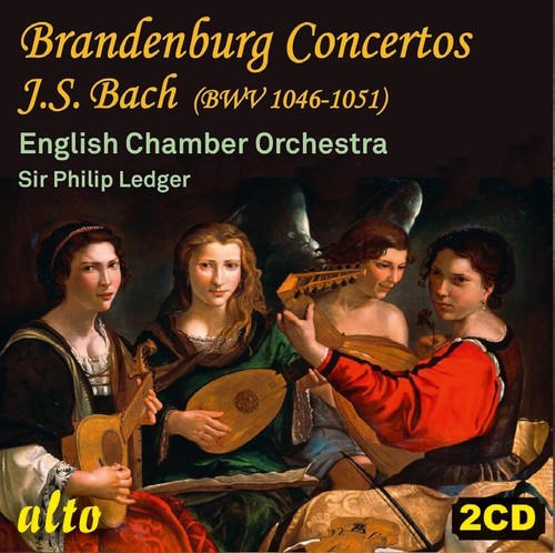 English Chamber Orchestra / Sir Philip Ledger: J.s. Bach: Brandenburg Concertos Bwv 1046-51 - COMPACT DISCS