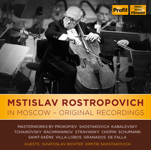 Chopin / Rostropovich / Dedyukhin: Mstislav Rostropovich in Moscow - COMPACT DISCS