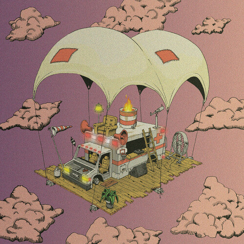 Misc: Partager l'ambulance (YELLOW WITH PURPLE SPLATTER VINYL) - VINYL