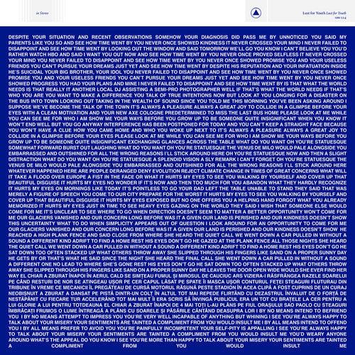 Lust for Youth- Lust For Youth ( LP )