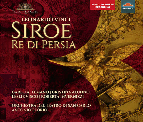 Vinci / Allemano / Florio: Siroe Re Di Persia - COMPACT DISCS