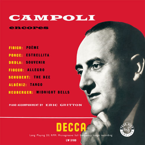 Alfredo Campoli: Encores Vol. 1 & 2 { Record }