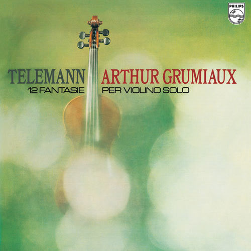 Telemann: 12 Fantasias For Violin Solo { Record }