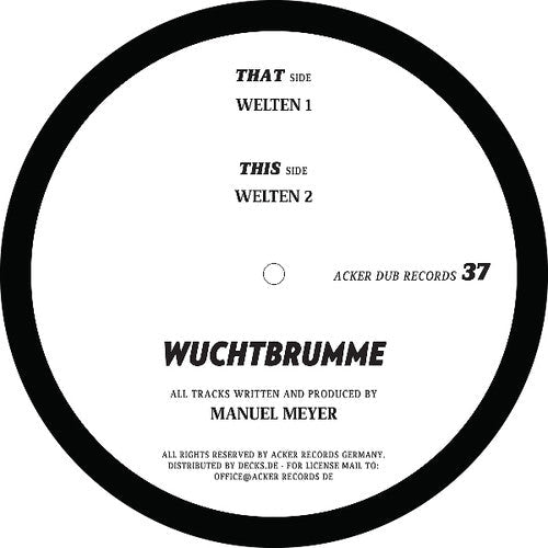 Manuel Meyer: Wuchtbrumme - 12-INCH SINGLE