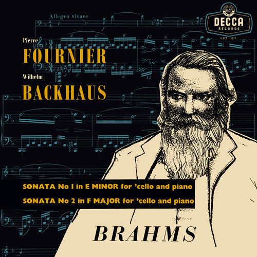 Fournier, Pierre / Backaus, Wilhelm: Brahms Sonatas For Cello & Piano { Record }