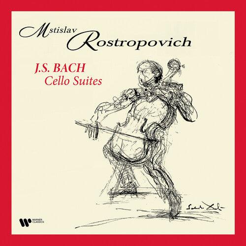 Mstislav Rostropovich- Bach: The Cello Suites ( LP )