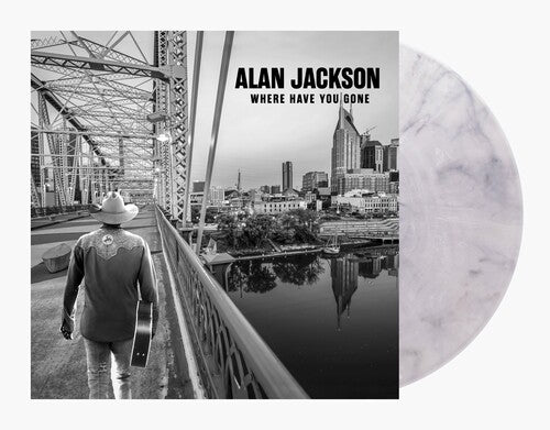 Alan Jackson: Where Have You Gone (Black & White Swirl) { Record }