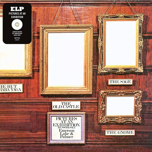 Emerson, Lake & Palmer: Pictures At an Exhibition (White Vinyl) - VINYL