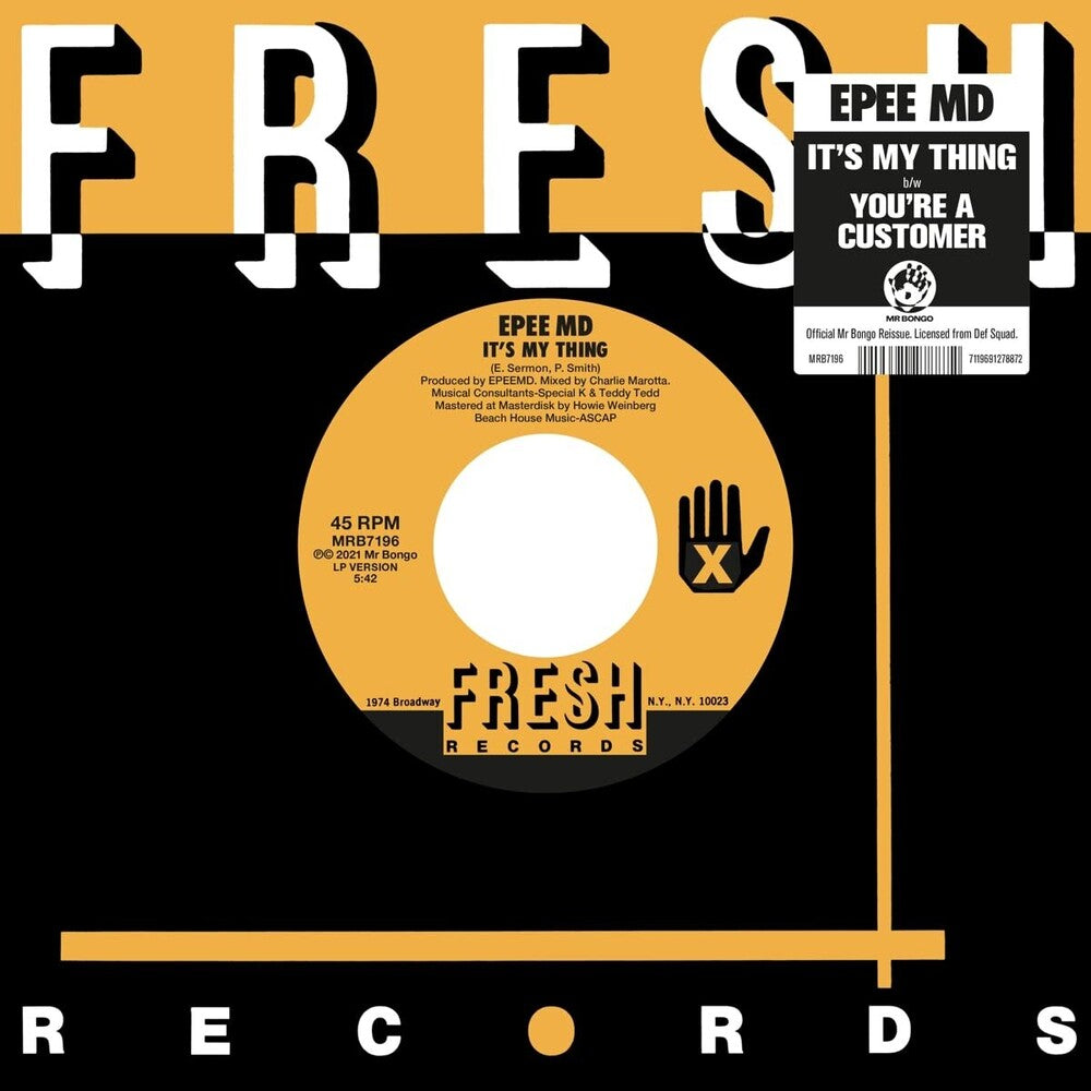 Epmd- It's My Thing / You're A Customer ( LP )