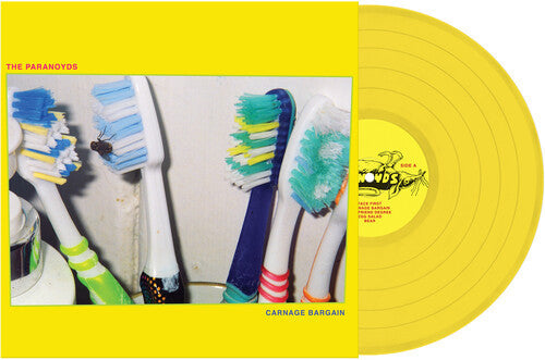 The Paranoyds: Carnage Bargain (Yellow) - VINYL