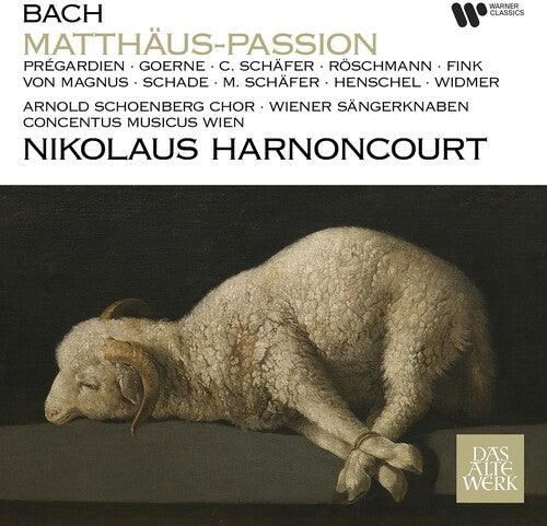 Nikolaus Harnoncourt- Bach Matthaus-Passion ( LP )