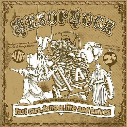 Aesop Rock: Fast Cars, Danger, Fire & Knives - COMPACT DISCS