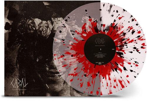 Cabal- Magno Interitus (Crystal Clear & Red with Black Splatter) (DAMAGED) ( LP )