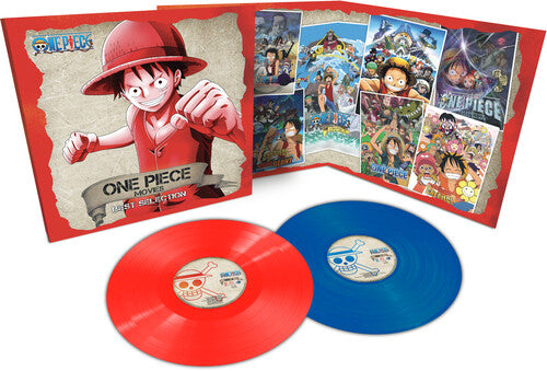 One Piece Movies Best Selection / O.S.T: One Piece Movies Best Selection - Limited Edition Red + Blue Vinyl - VINYL