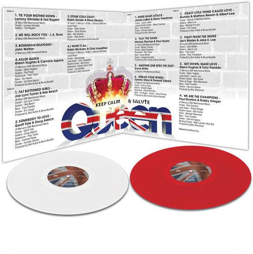 Various Artists- [Keep Calm & Salute Queen - red/white (Various Artists) ( LP )
