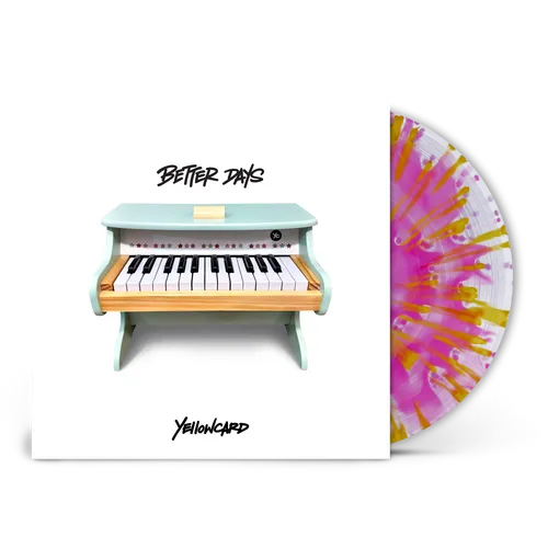 Yellowcard- Better Days (Pink & Yellow Splatter Vinyl) (Indie Exclusive Vinyl) ( LP )