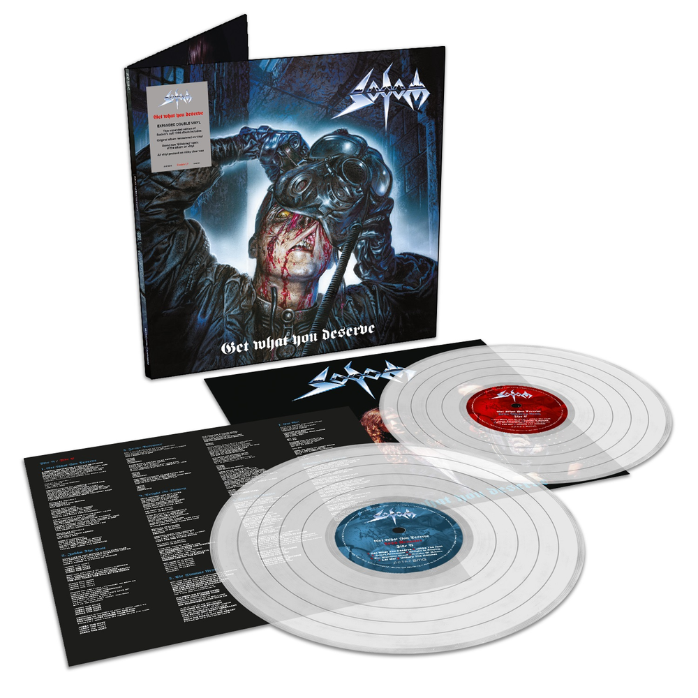 Sodom- Get What You Deserve: Expanded Edition (Milky Clear Vinyl) ( LP )