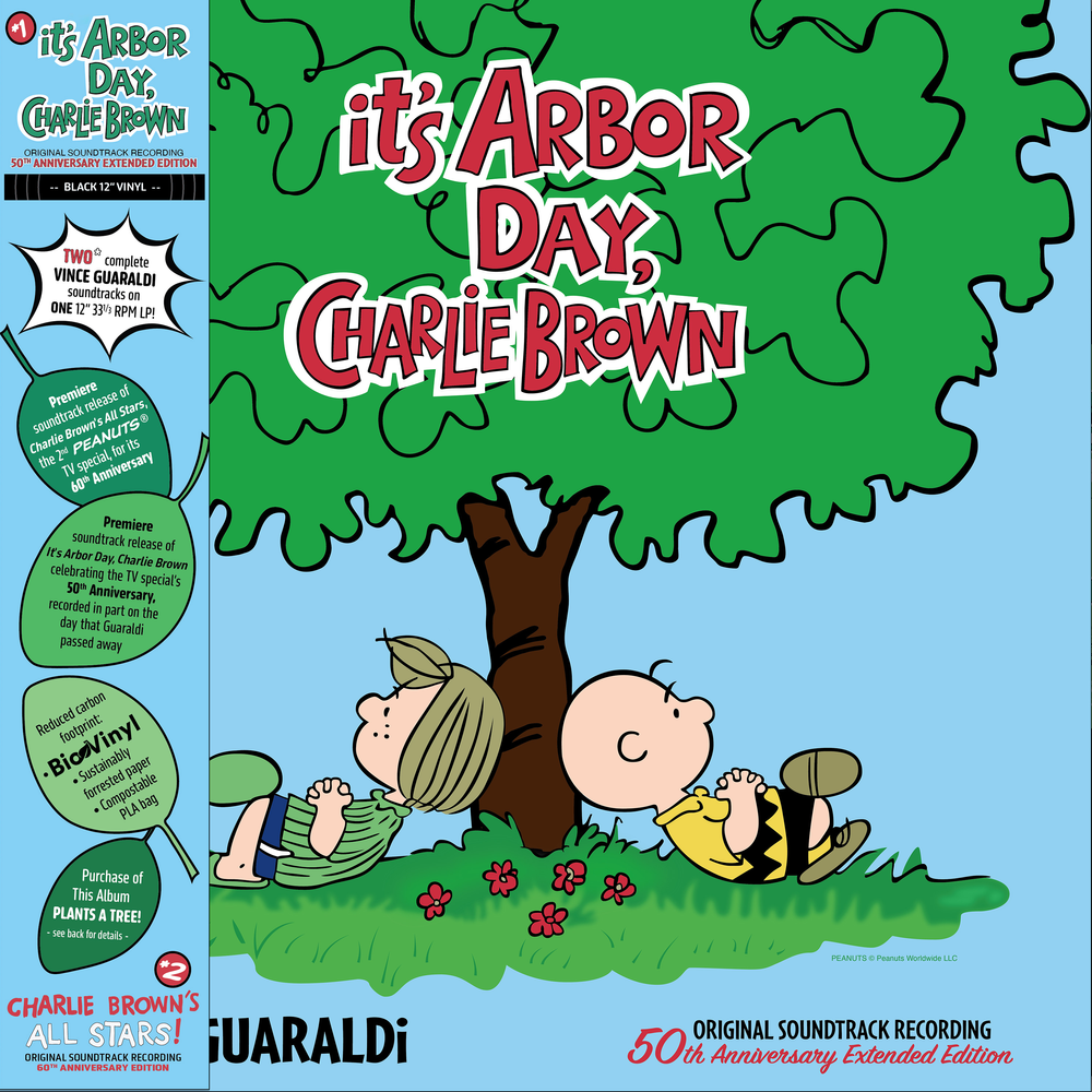 Vince Guaraldi- It's Arbor Day, Charlie Brown / Charlie Brown's All Stars! (Original Soundtrack Recordings) (50th Extended And 60th Anniversary Ed) (Black Vinyl) ( LP )
