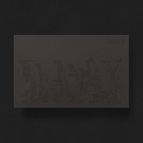 Agust D (Suga of Bts): D-Day (Version 02) - CD