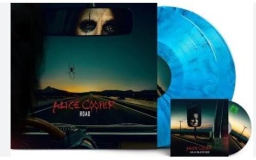 Alice Cooper- Road (Indie Exclusive Blue Marbled 2LP+DVD) ( LP )