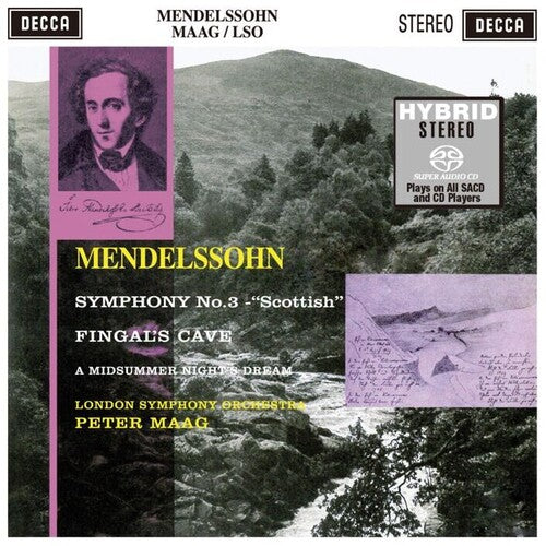 Mendelssohn / Maag, Peter / London Symphony Orch: Mendelssohn in Scotland - Symphony No. 3 'Scotch', Fingal's Cave - SUPER-AUDIO CD
