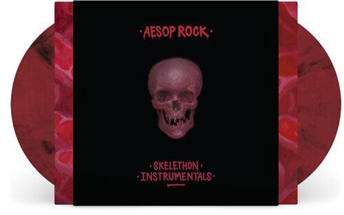 Aesop Rock- Skelethon (instrumental Version) Maroon/black ( LP )