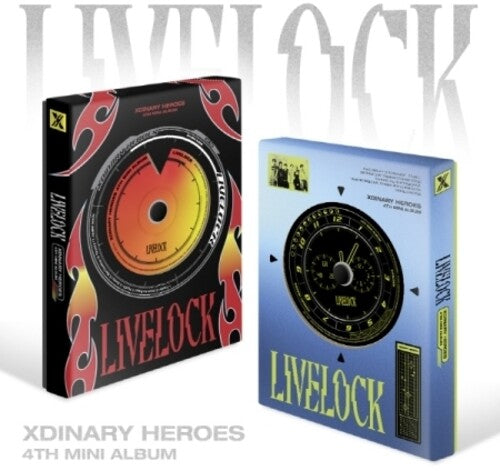 Xdinary Heroes: Livelock - Random Cover - incl. 84pg Photobook, Credential Cost, 2 Photocards, Trading Card + Lyric Poster - CD