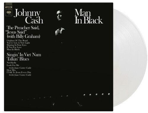 Johnny Cash- Man In Black (Crystal Clear Vinyl) ( LP )