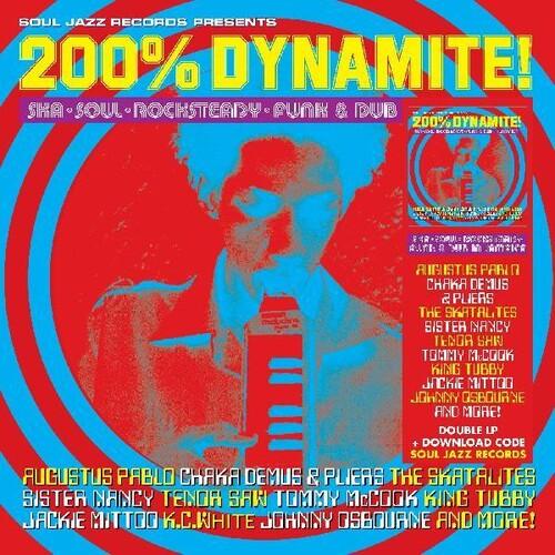 Various- Soul Jazz Records Presents: 200% Dynamite Ska Soul Rocksteady Funk & Dub in Jamaica ( LP )