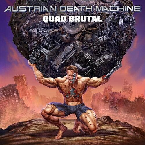 Austrian Death Machine- Quad Brutal (Blue Vinyl) ( LP )