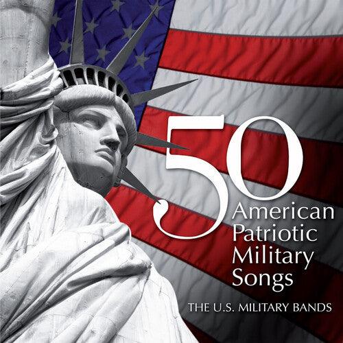 Various- U.S. Military Bands- 50 American Patriotic Military Songs ( LP )