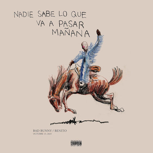 Bad Bunny: Nadie Sabe Lo Que Va A Pasar Manana (BLUE Vinyl) { Record }