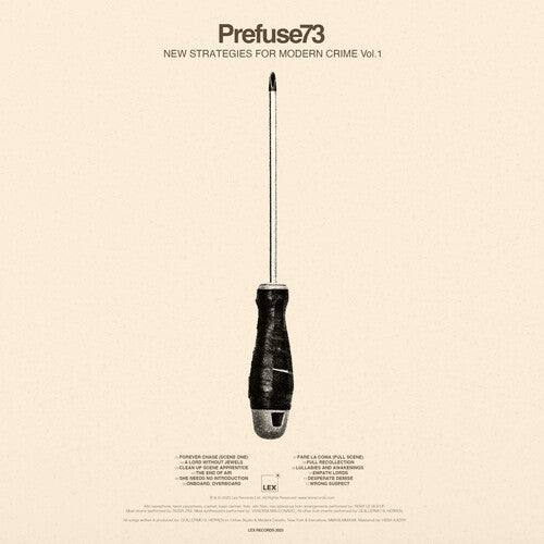 Prefuse 73: New Strategies for Modern Crime Vol. 1 - CD