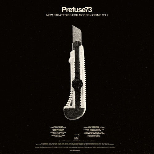 Prefuse 73: New Strategies for Modern Crime Vol. 2 - CD