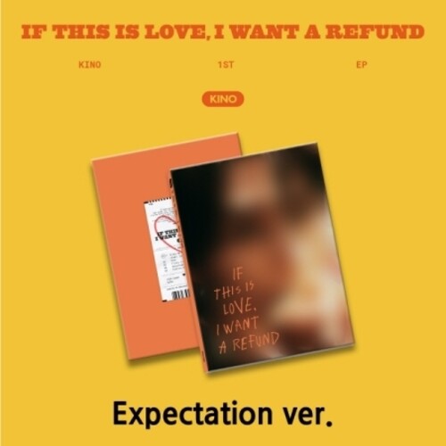 Kino ( Pentagon ): If This Is Love, I Want A Refund - Expectation Version - incl. 72pg Photobook, 2 Photocards, Polaroid + Origami Kit - CD