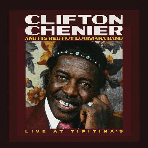 Clifton Chenier & His Red Hot Louisiana Band- Live at Tipitina's / June 7, 1980 - Rusty Marble ( LP )