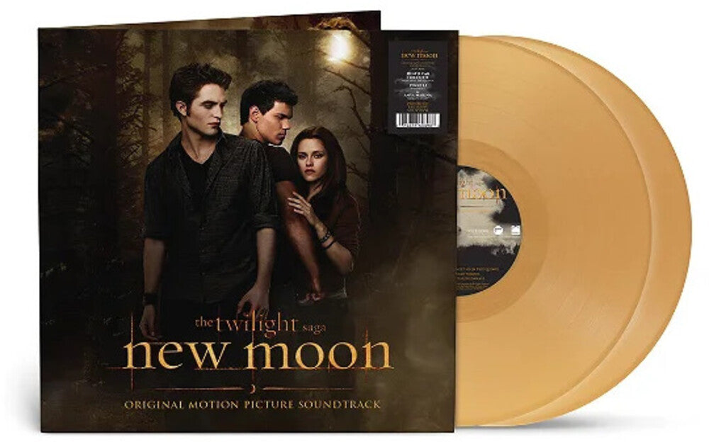 Twilight Saga: New Moon - O.S.T.- Twilight Saga: New Moon (Original Soundtrack) - Limited 140-Gram Gold Colored Vinyl ( LP )