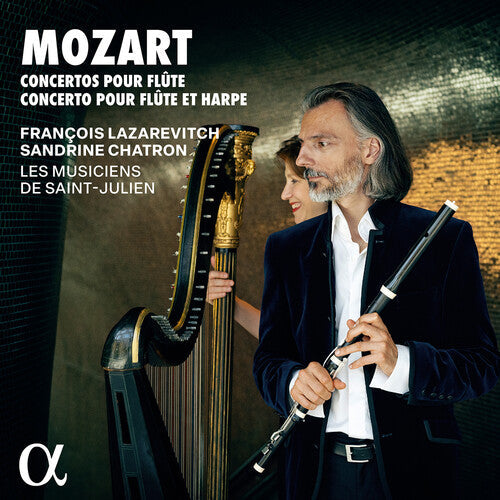 Sandrine Chatron: Mozart: Concertos pour flute & Concerto pour flute et harpe - COMPACT DISCS