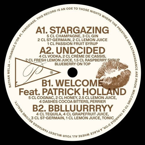 Nathan Melja: Triangle d'Or Part 1 - 12-INCH SINGLE
