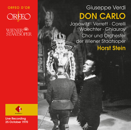 Nicolai Ghiaurov: Verdi: Don Carlo - Live Recording from 1970 - COMPACT DISCS
