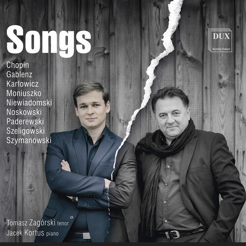 Tomasz Zagorski: Songs - COMPACT DISCS