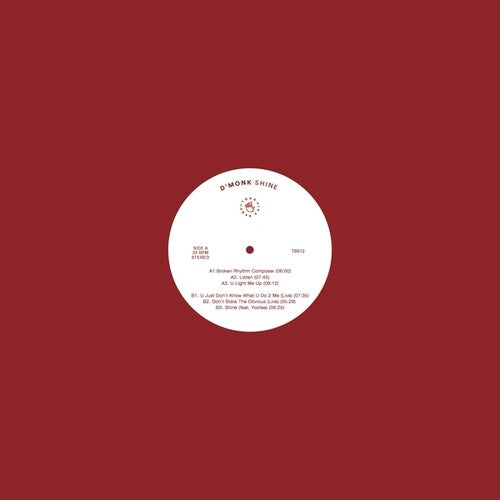 D'Monk: Shine - 12-INCH SINGLE