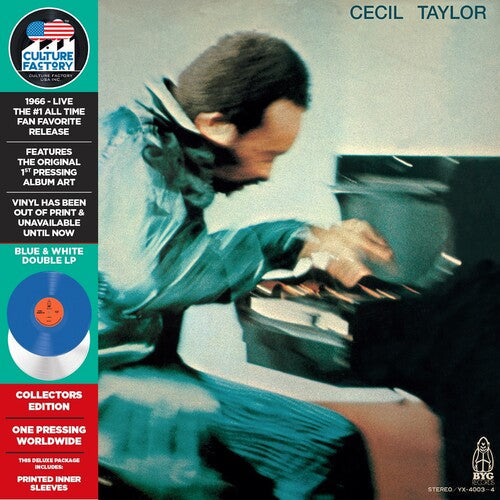 Cecil Taylor: Student Studies - Blue & White - VINYL
