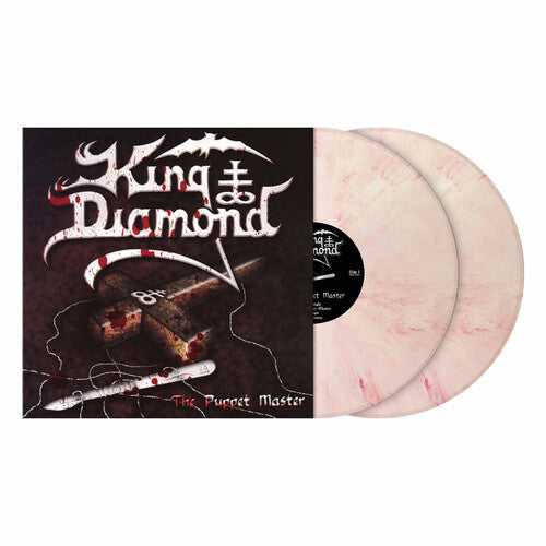 King Diamond- The Puppet Master (Red/White Marble Vinyl) ( LP )