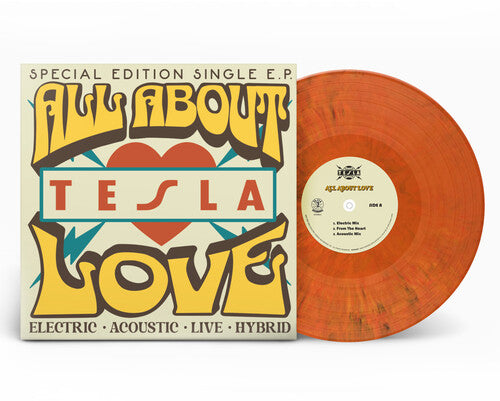 Tesla- All About Love - Orange ( LP )